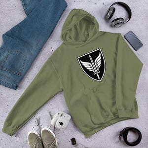 Norwegian FSK Special Operations Emblem | Forsvarets Spesialkommando Insignia | Elite Commando Badge Unisex Hoodie