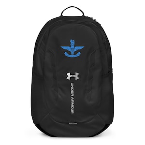 British Parachute Regiment Emblem – UK Airborne Forces Badge – Elite Paratrooper Logo Embroidered Under Armour® Backpack