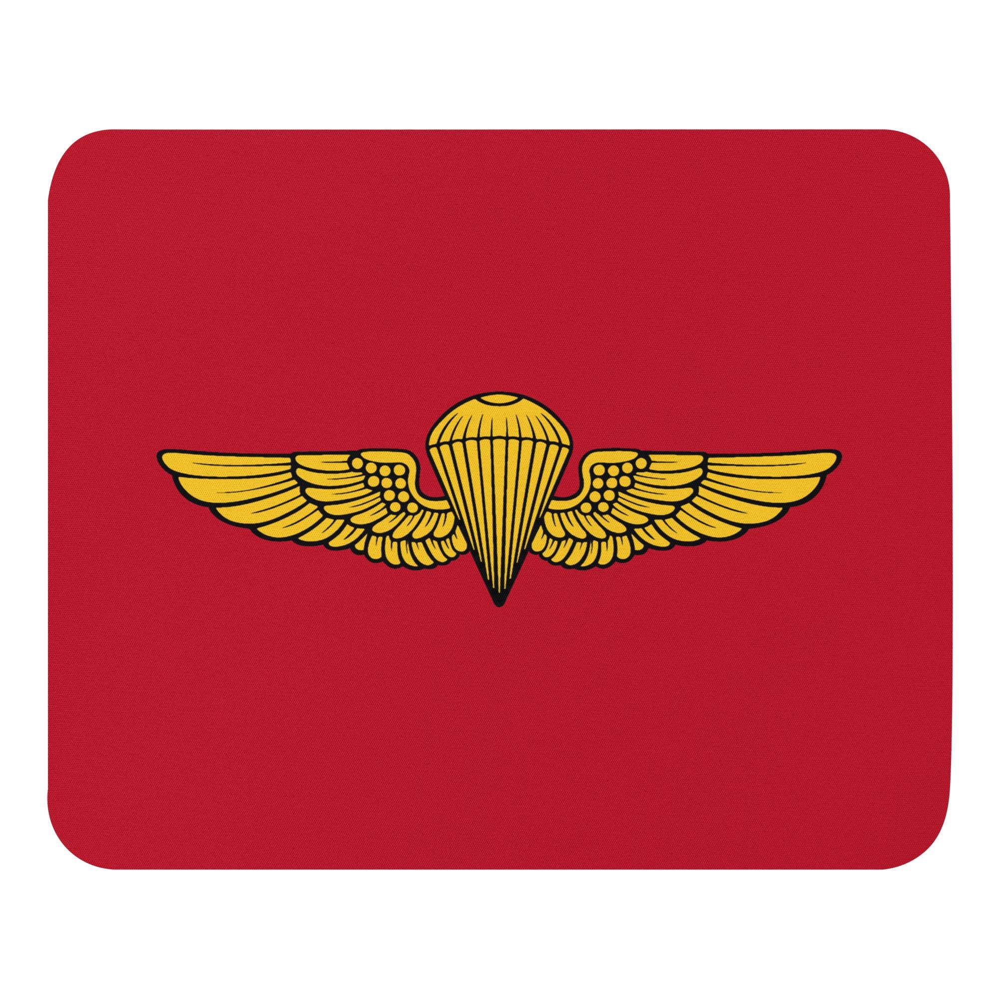 ミリタリージャンプウィングスマウスパッド - 海軍と海兵隊の