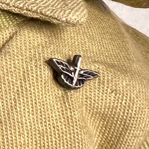 1/6 Scale  Army and Air Force Military Freefall Parachutist Badge Highly Detailed Metal Lapel Pin