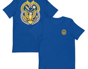 USAF Inspector General Badge – U.S. Air Force IG Duty Insignia | Military Eagle Emblem Unisex t-shirt