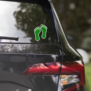 Air Force Pararescue (PJ) Green Feet Bubble-free stickers