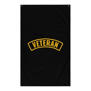 Military Veteran Tab – Tactical Patch | Veteran Pride Emblem Flag