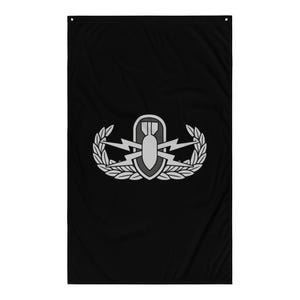 Explosive Ordnance Disposal (EOD) Badge | Bomb Disposal Insignia Flag