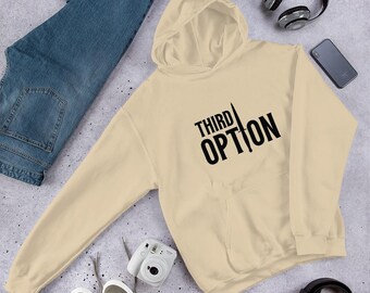 Sudadera unisex con capucha The Third Option