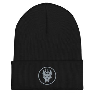 Navy SEAL BRAVO Team Emblem – Special Warfare Unit Logo – Elite SEAL Team Badge Embroidered Cuffed Beanie