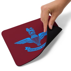 British Parachute Regiment Emblem – UK Airborne Forces Badge – Elite Paratrooper Logo Mouse pad