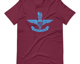 イギリス軍パラシュート連隊の記章 軍事バッジ 黒と白 SVG