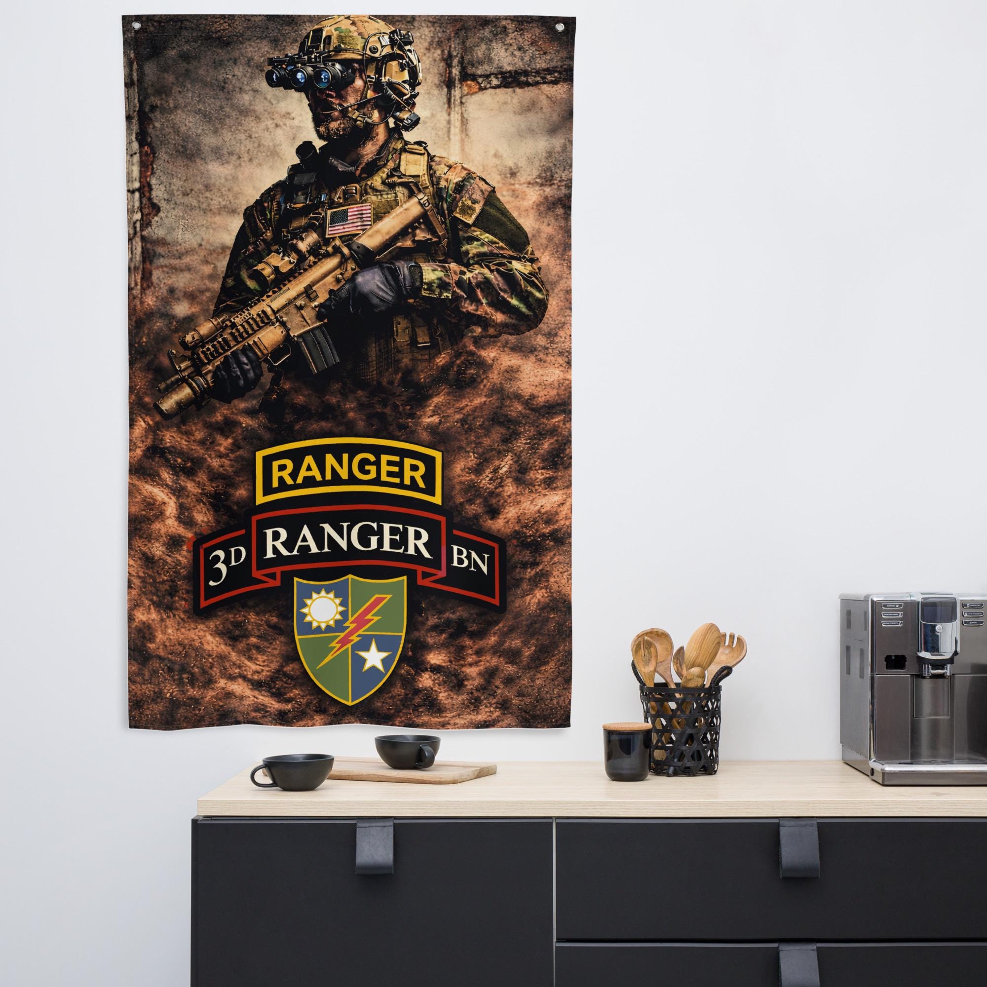 3rd Battalion 75th Ranger Regiment Poster | Elite U.S. Army Ranger Wall ...