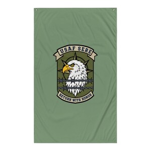 Emblemat USAF SERE – projekt naszywki wojskowej „Powrót z honorem” | Odznaka „Przetrwanie, unikanie, odporność na ucieczkę”