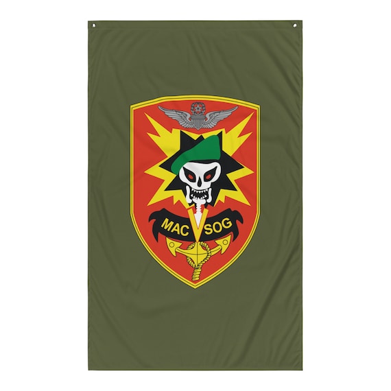 MACV-SOG Emblem – Vietnam War Special Forces Badge – Covert Ops