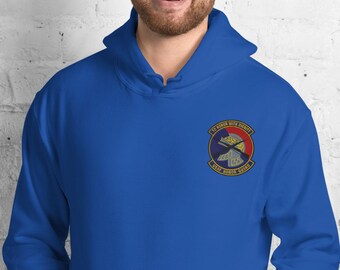 USAF Honor Guard Emblem – United States Air Force Ceremonial Tribute Design Embroidered Unisex Hoodie
