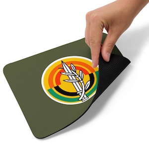 Israeli Ground Forces Emblem – IDF Military Badge – Israel Defense Forces Army Logo Mouse pad