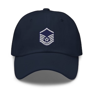 Air Force Master Sergeant Embroidered Dad hat