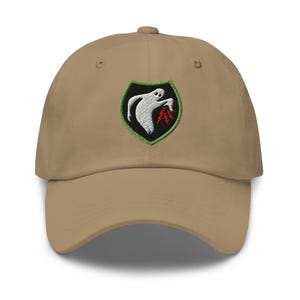 Ghost Army World War II Emblem – WWII Deception Unit Patch | Military History, Veteran Gift, Rare WWII Badge Embroidered Dad hat