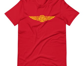 Coast Guard Rescue Swimmer Aviation Wings Emblem Unisex t-shirt