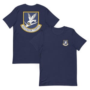 Defensor Fortis Security Forces Emblem | Defender Shield | Tactical Eagle Emblem Unisex t-shirt