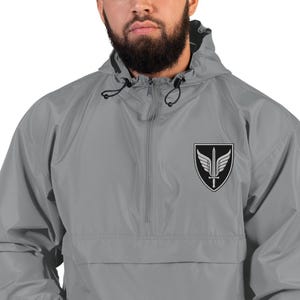 Norwegian FSK Special Operations Emblem | Forsvarets Spesialkommando Insignia | Elite Commando Badge Embroidered Champion Packable Jacket