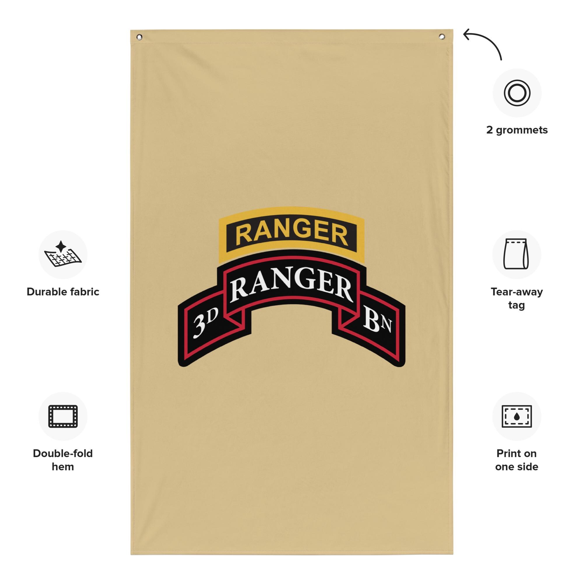 3rd Ranger Battalion Scroll & RANGER Tab Emblem – Ranger Tribute Design ...