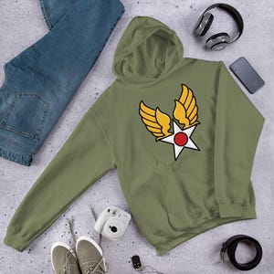 Vintage United States Air Force Emblem Unisex Hoodie