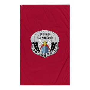 Air Force Pararescue PJ Beret Crest – USAF Special Operations Badge | Military Patch Flag