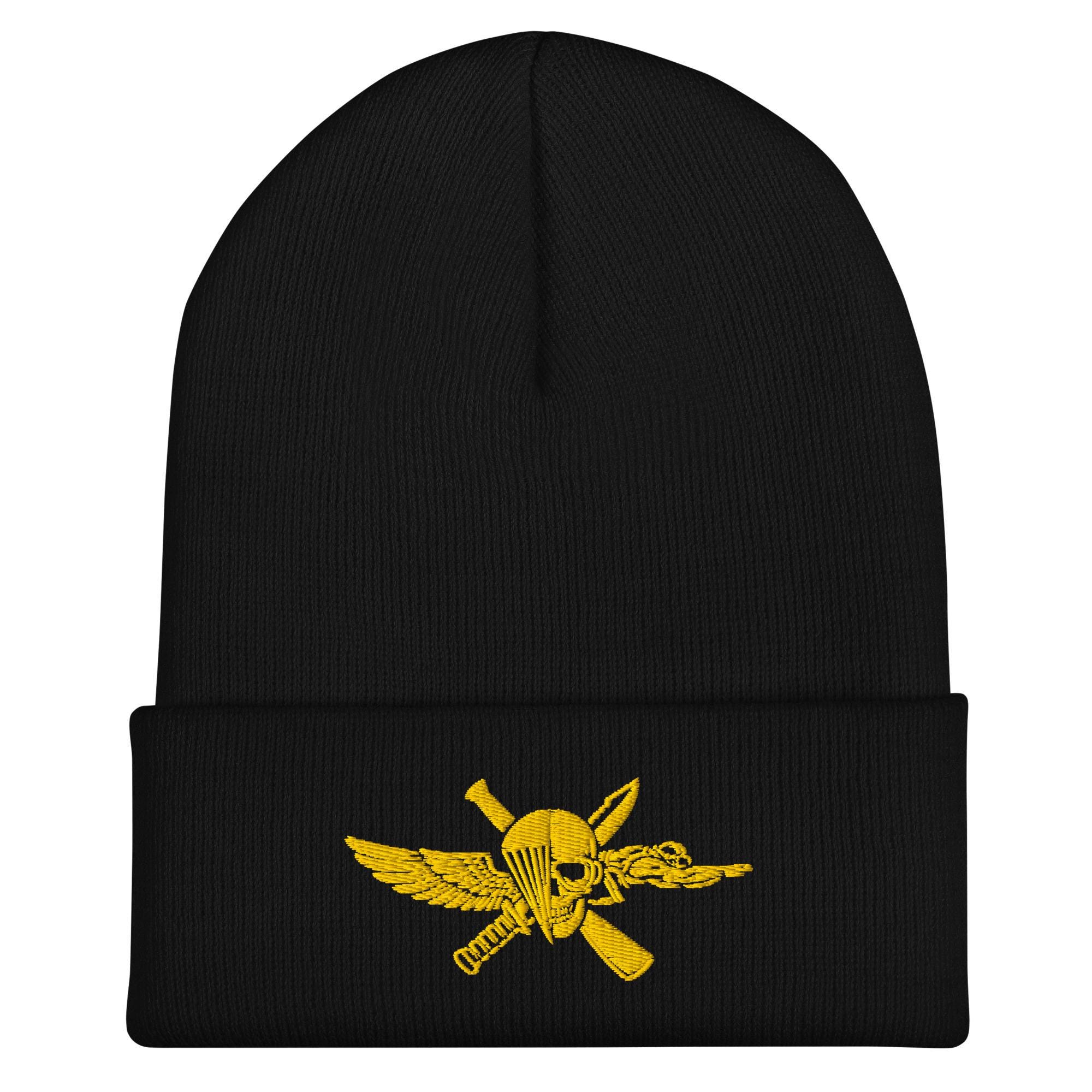 USMC Recon Jack Emblem – Marine Force Recon Skull Diver Airborne
