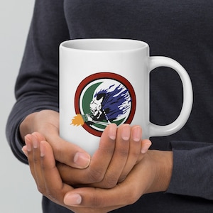 Lockheed Martin AC-130H Spectre Gunship White glossy mug