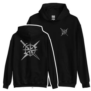 USAF Special Warfare Emblem – Compass, Sword & Lightning Bolt Symbol | Air Force AFSPECWAR Inspired Design Unisex Hoodie