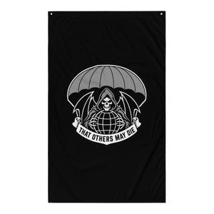 That Others May Die Emblem – Tactical Reaper Crest Flag