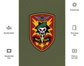 ベトナム軍事援助司令部研究観察グループ（MACV-SOG）旗 - Etsy 日本
