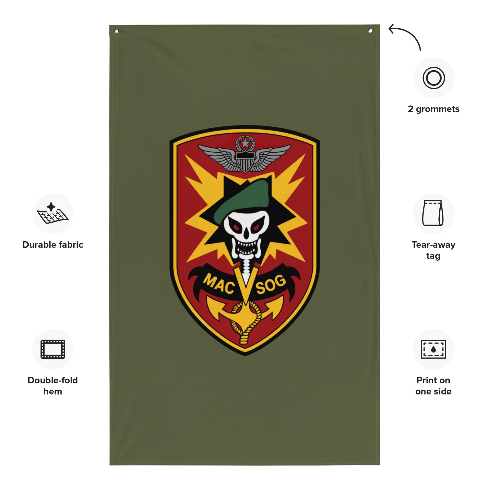 ベトナム軍事援助司令部研究観察グループ（MACV-SOG）旗 - Etsy 日本