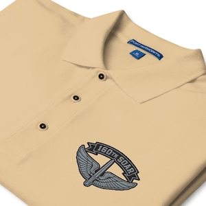160th SOAR Night Stalkers Winged Dagger - Elite Aviation Regiment Special Operations Tribute Embroidered Polo
