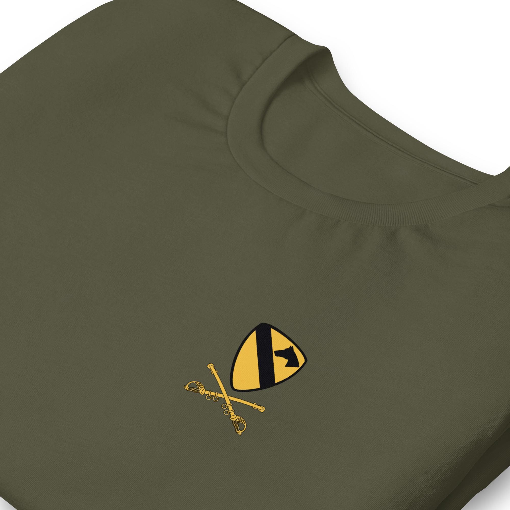 Tshirt 1st Cavalry US ARMY, Fesyen Pria, Pakaian , Atasan Di Carousell - Foto 14