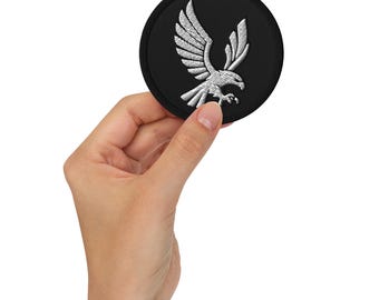 SWAT Tactical Eagle Emblem | Modern Military Eagle Insignia | Elite Warrior Symbol | Patriotic Eagle Embroidered patches