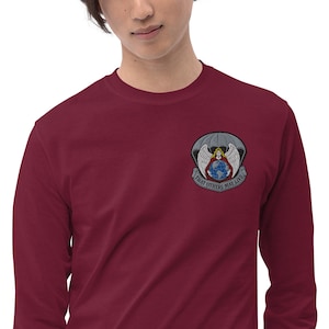 Emblema del Pararescue dell'USAF - Affinché altri possano vivere / Angelo della Misericordia PJ / Maglietta a maniche lunghe ricamata del soccorso dell'aeronautica militare