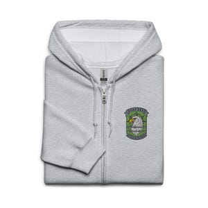 USAF SERE Emblem - Kehrt mit der Ehre zurück Militär Aufnäher | Survival Evasion Widerstand entkommen Abzeichen Gestickter Unisex Zip Hoodie
