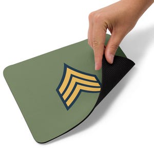Army Sergeant Mouse pad