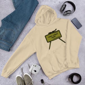 Claymore Mine Front Towards Enemy Unisex Hoodie