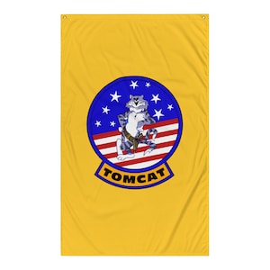 F-14 Tomcat Felix Gunfighter Patch Flag