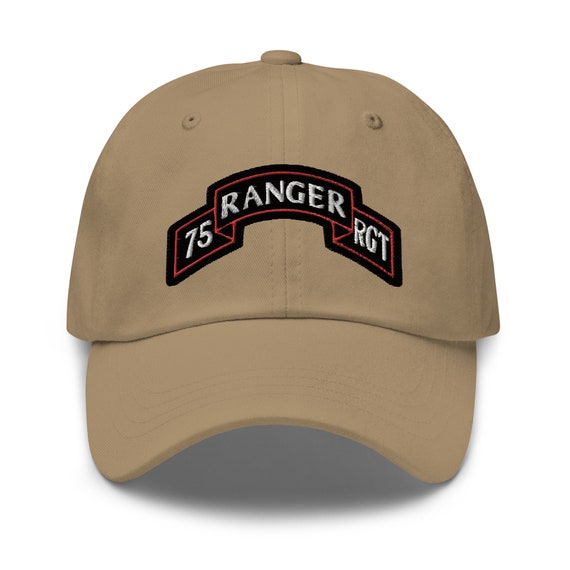 Army 75th Ranger Regiment Scroll Embroidered Dad Hat - Etsy