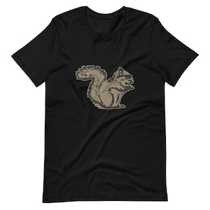 Secret Squirrel Unisex T-shirt | NSA CIA Humor | Classified &quot;Secret Squirrel Stuff&quot; Tee | Soft Comfortable Cotton | Gag Gift