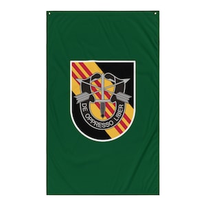 Army 5th Special Forces Group Flash  Flag