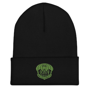 JTAC Embroidered Cuffed Beanie: Turbo Acrylic, Unisex