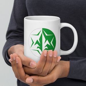 Israeli Military Intelligence Directorate Emblem – Aman IDF Patch | Mossad Shin Bet Style Collectible White glossy mug