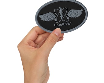 US Navy Aircrewman Rating Emblem – Naval Aircrew Wings Tribute Design Embroidered patches