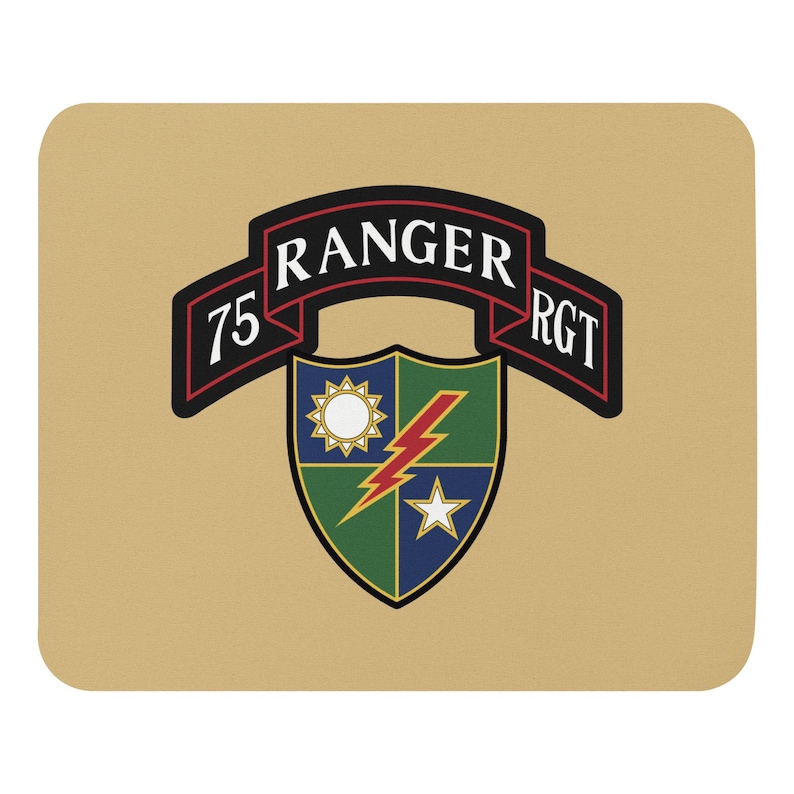 75th Ranger Regiment Scroll & Crest Emblem – Ranger Tribute Design ...