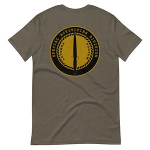 CIA Special Activities Division Unisex t-shirt