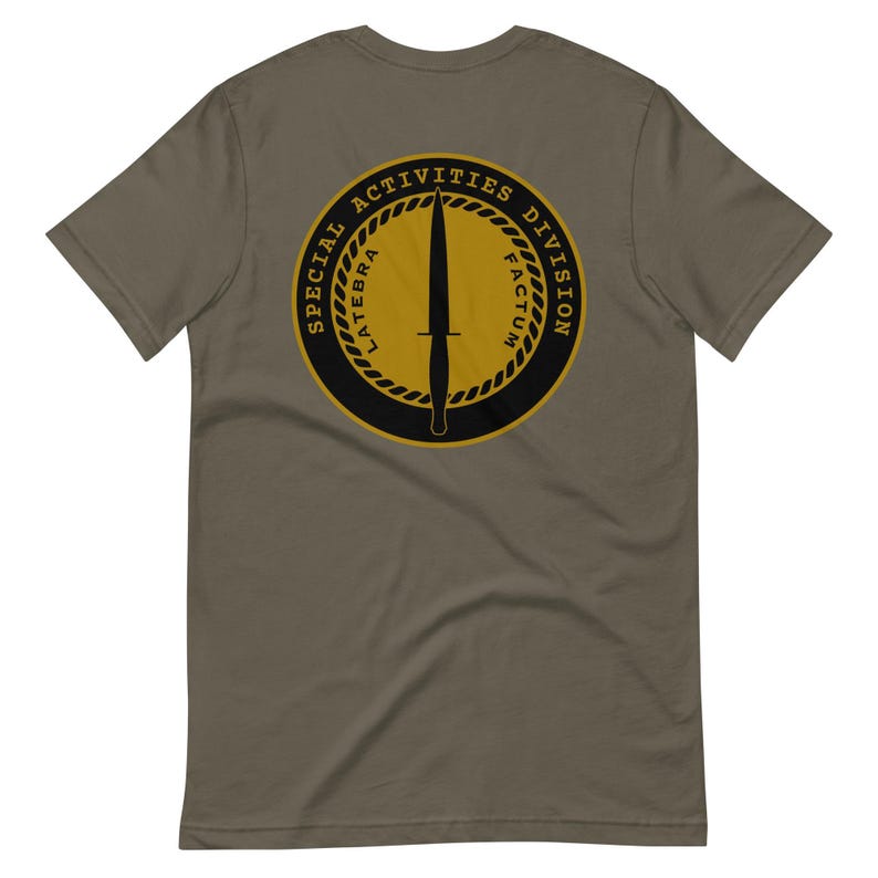 CIA Special Activities Division Unisex t-shirt