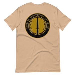 CIA Special Activities Division Unisex t-shirt