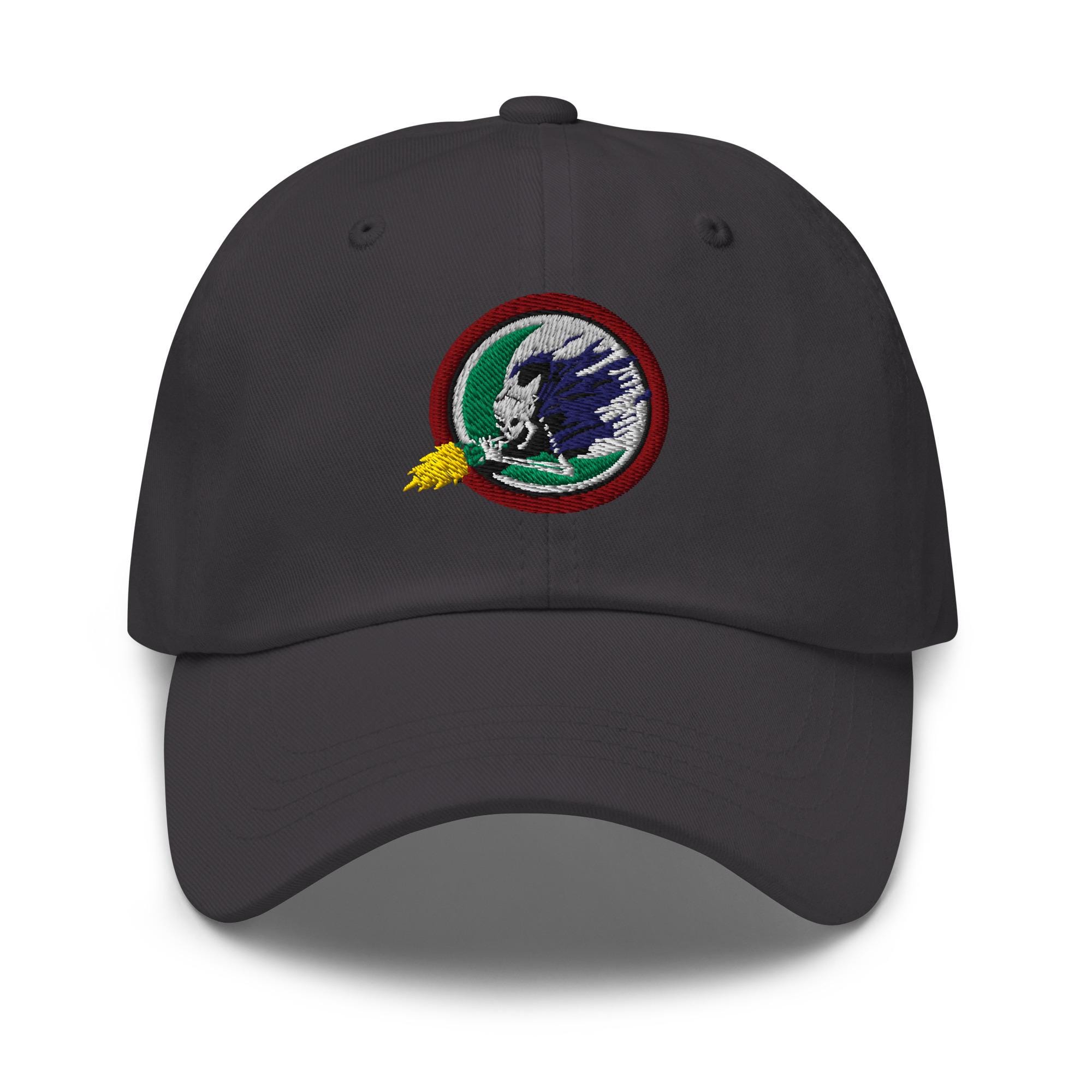 AC-130H Spectre Gunship Emblem – Ghost Rider Patch Embroidered Dad Hat ...